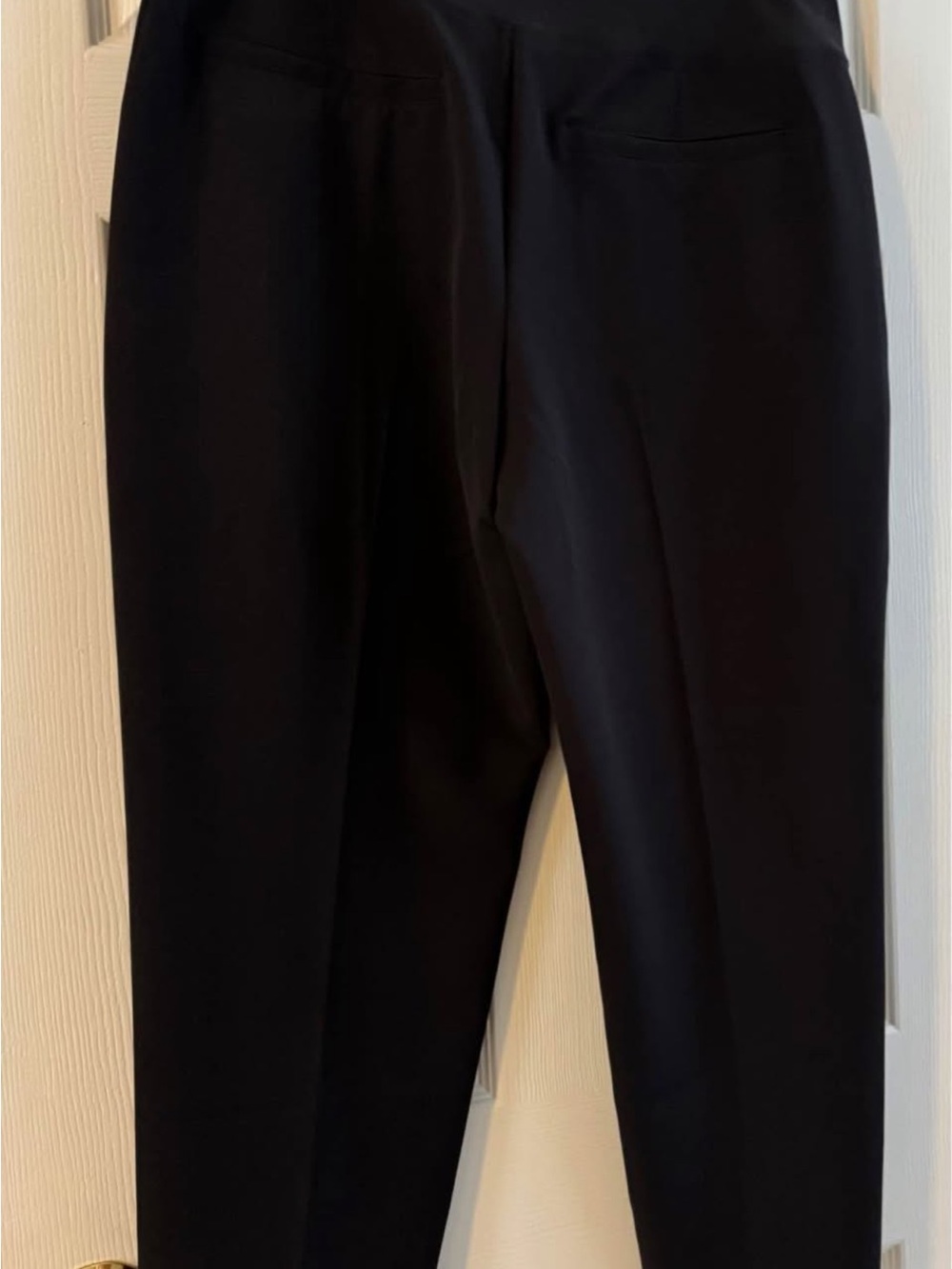 Athleta Endless Pant Black Straight-Leg Pull-On Trousers - Picture 4 of 4